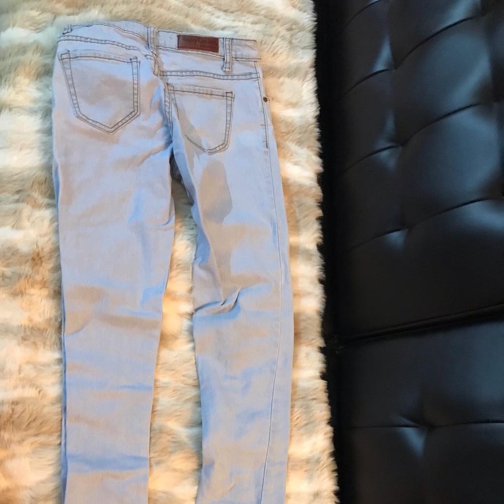 Light blue jeans